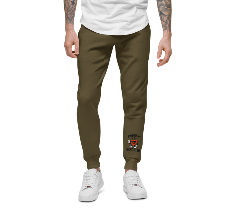 Kindness Is So Gangster™ -Unisex Fleece Joggers
