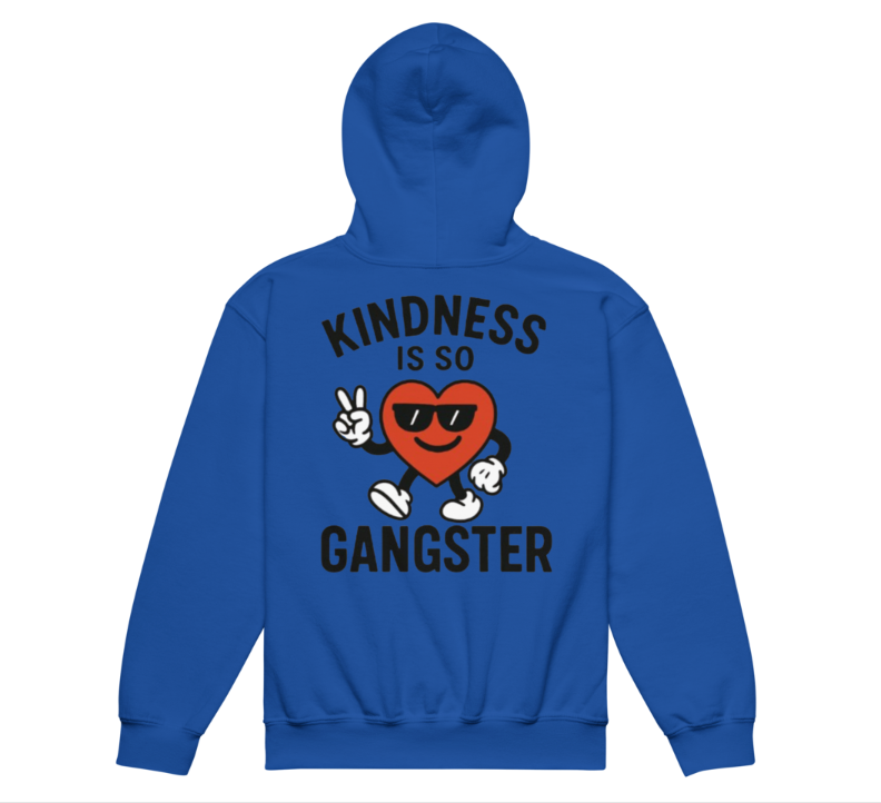 Kindness Is So Gangster™ – Youth Hoodie