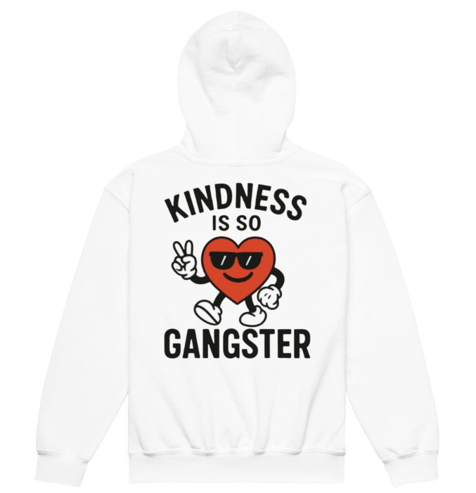 Kindness Is So Gangster™ – Youth Hoodie