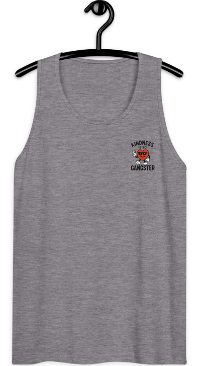 Kindness Is So Gangster™ – Men’s Premium Tank (Front Logo Only)