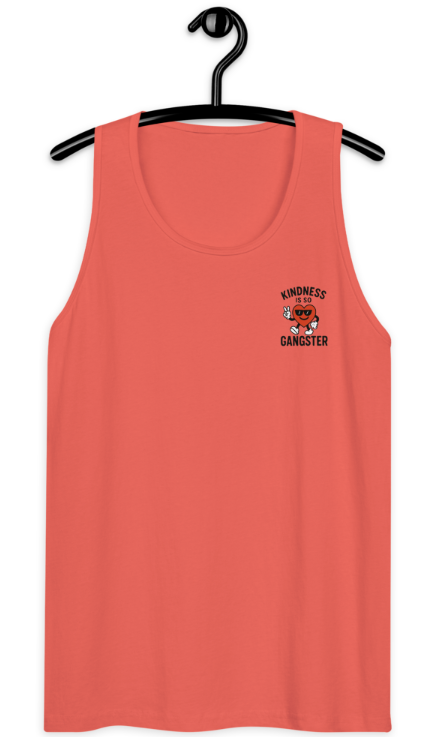 Kindness Is So Gangster™ – Men’s Premium Tank (Front Logo Only)