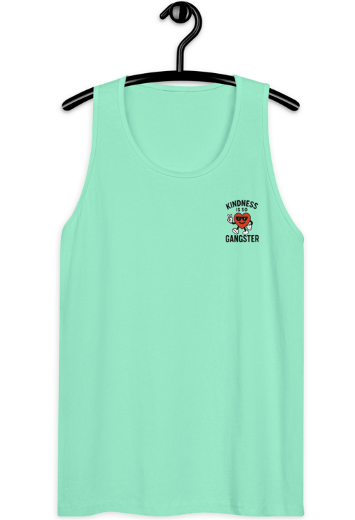 Kindness Is So Gangster™ – Men’s Premium Tank (Front Logo Only)