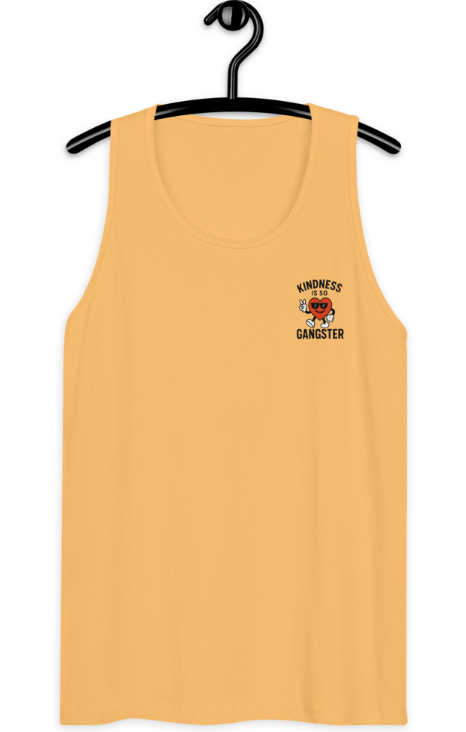 Kindness Is So Gangster™ – Men’s Premium Tank (Front Logo Only)