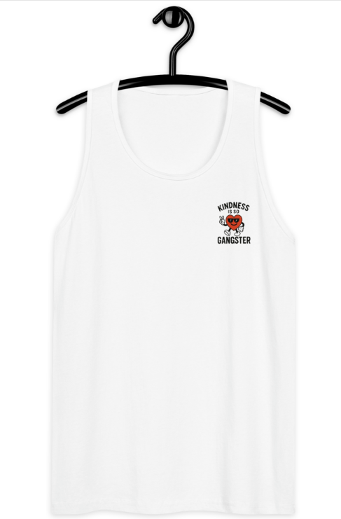 Kindness Is So Gangster™ – Men’s Premium Tank (Front Logo Only)