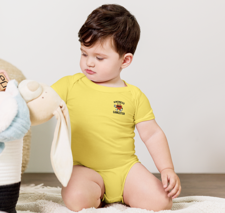 Kindness Is So Gangster™ – Baby Onesie