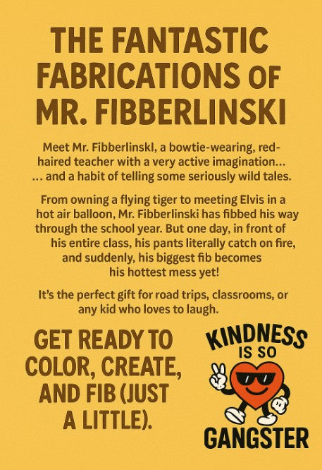 The Fantastic Fabrications of Mr. Fibberlinski 😆(Amazon)
