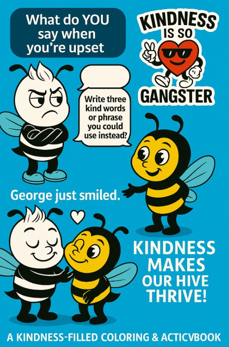 The Little Bee with an Itch – A Kindness Coloring Adventure (Amazon Edition) 🐝