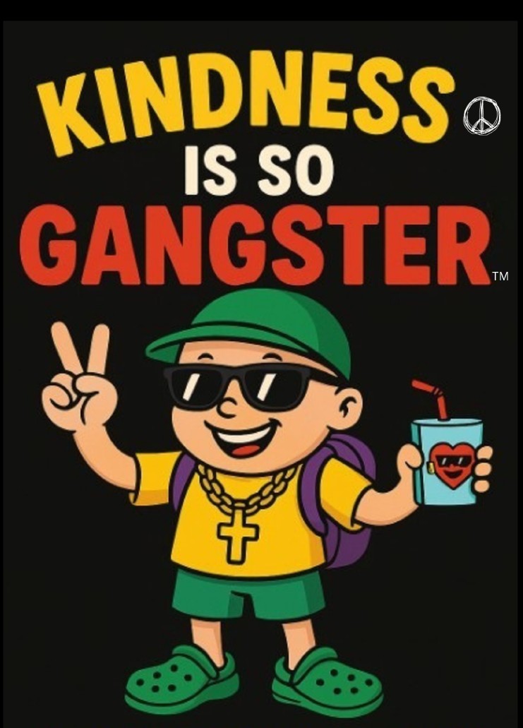 Sammy G -Kindness is so Gangster Coloring and Activity Book ✌️