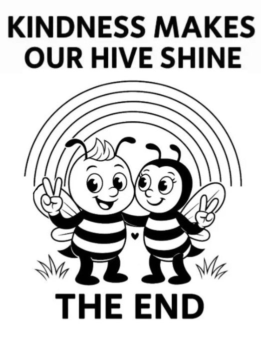 The Little Bee with an Itch – A Kindness Coloring Adventure (Amazon Edition) 🐝