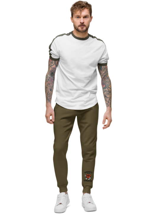 Kindness Is So Gangster™ -Unisex Fleece Joggers