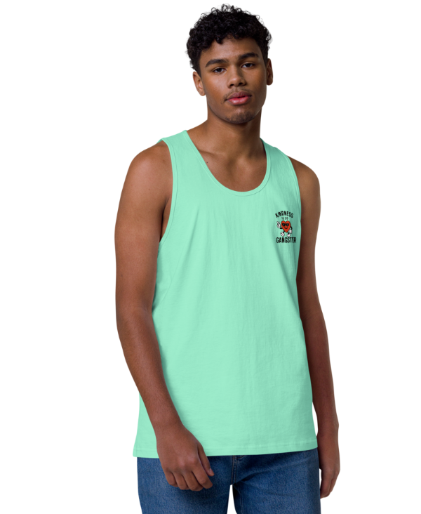Kindness Is So Gangster™ – Men’s Premium Tank (Front Logo Only)