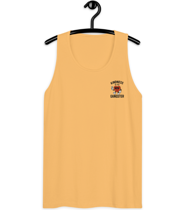 Kindness Is So Gangster™ – Men’s Premium Tank (Front Logo Only)