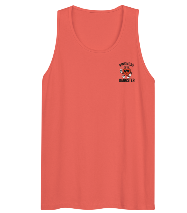 Kindness Is So Gangster™ – Men’s Premium Tank (Front Logo Only)