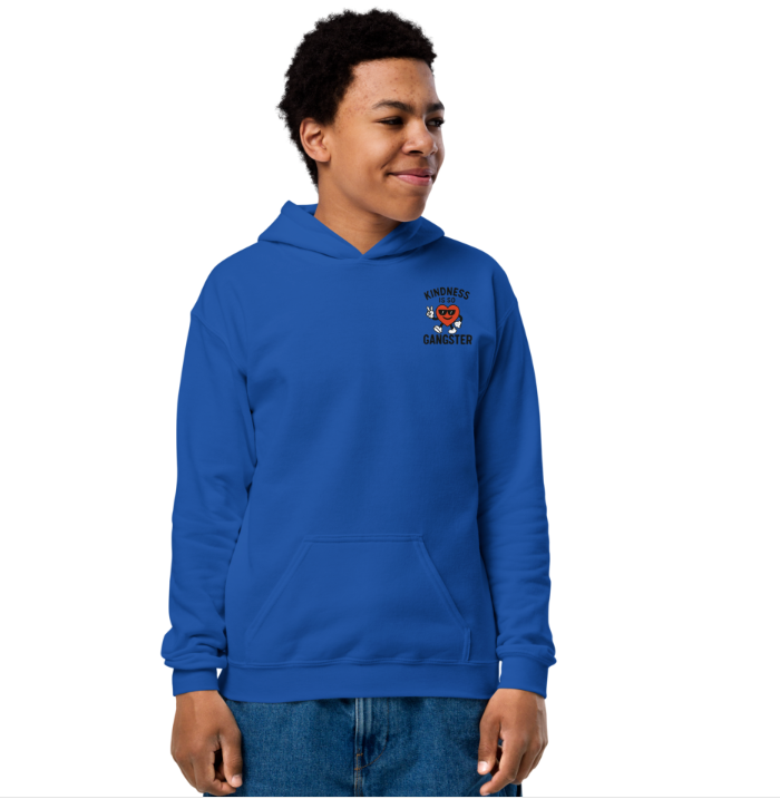 Kindness Is So Gangster™ – Youth Hoodie